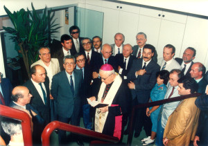Inaugurazione del 1987 della sede di Corso Stamira